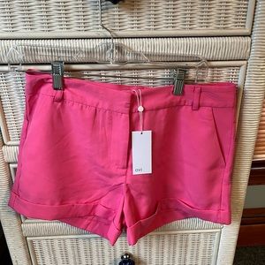 Hot pink shorts